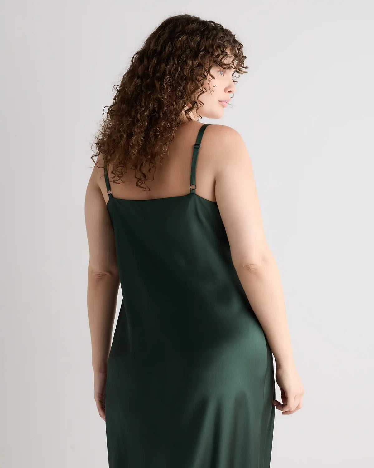 100% Washable Silk Maxi Slip Dress