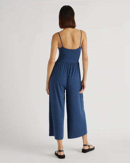 Tencel Jersey Wide Leg Jumpsuit