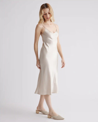 100% Washable Silk Slip Dress
