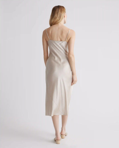 100% Washable Silk Slip Dress