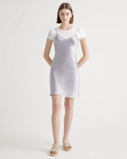 100% Washable Silk Mini Slip Dress