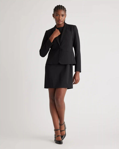 Italian Wool Sleeveless Dress