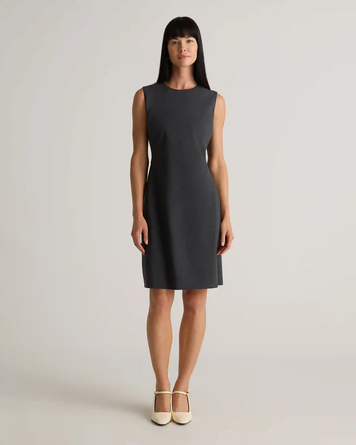 Italian Wool Sleeveless Dress