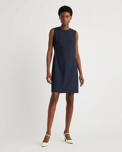 Italian Wool Sleeveless Dress