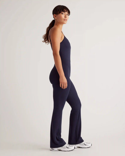 Ultra-Form Kick Flare Jumpsuit