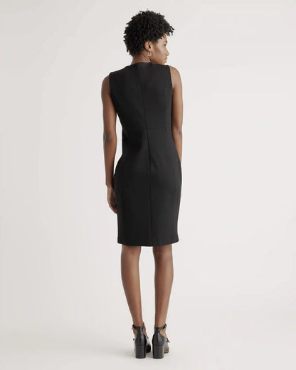 Ultra-Stretch Ponte Sleeveless Dress