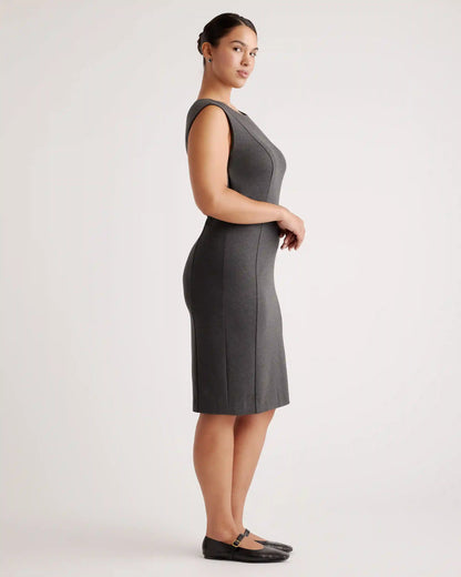 Ultra-Stretch Ponte Sleeveless Dress