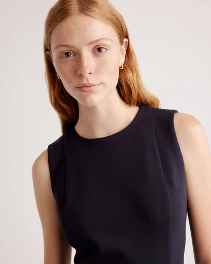 Ultra-Stretch Ponte Sleeveless Dress