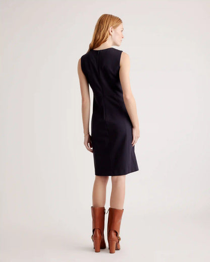 Ultra-Stretch Ponte Sleeveless Dress