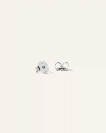 14K Gold Lab Grown Diamond Four-Prong Solitaire Studs - 1ctw