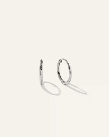14K Gold Classic Hoops