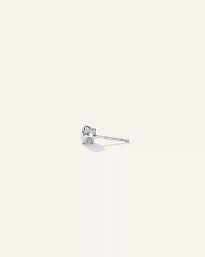 14k Gold Lab Grown Diamond Bezel Studs - 0.50ctw