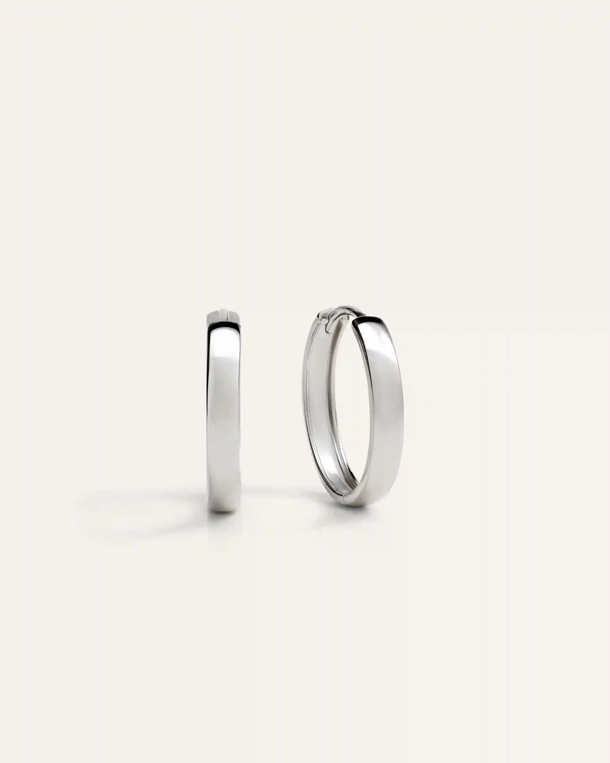 14K Gold Bold Hoops