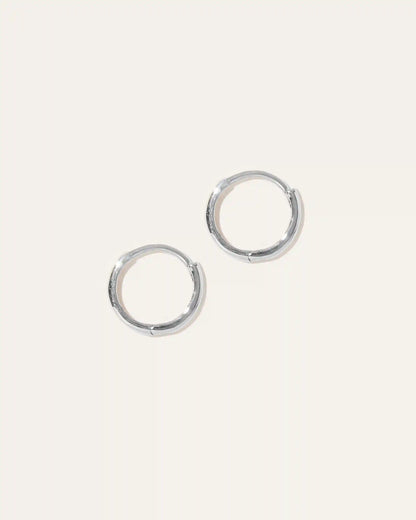 14K Gold Second Piercing Tiny Huggie - Pair