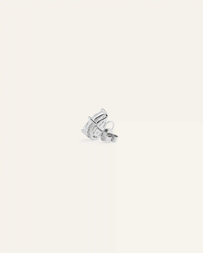 14K Gold Lab Grown Diamond Statement Pear Studs - 10ctw