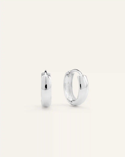 14K Gold Bold Hoops