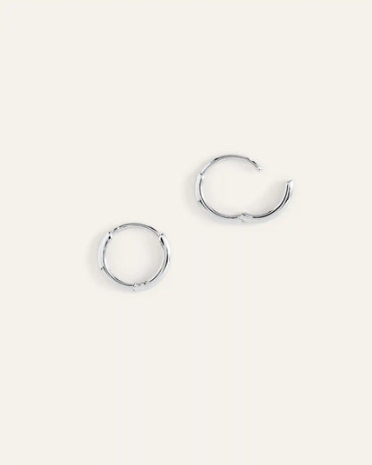14K Gold Bold Hoops