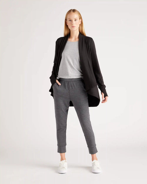 French Terry Modal Cardigan