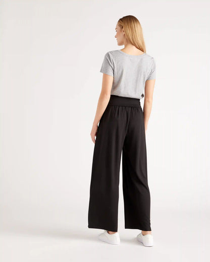 French Terry Modal Wide Leg Pants
