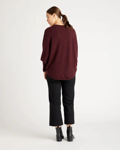 Mongolian Cashmere Batwing Sweater