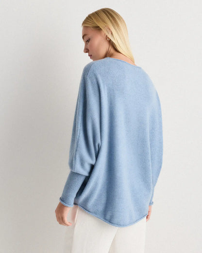 Mongolian Cashmere Batwing Sweater