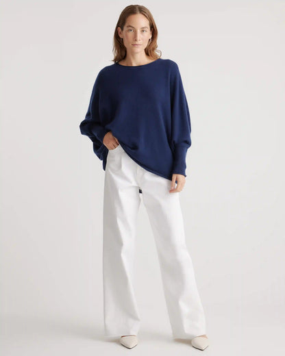 Mongolian Cashmere Batwing Sweater