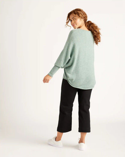Mongolian Cashmere Batwing Sweater