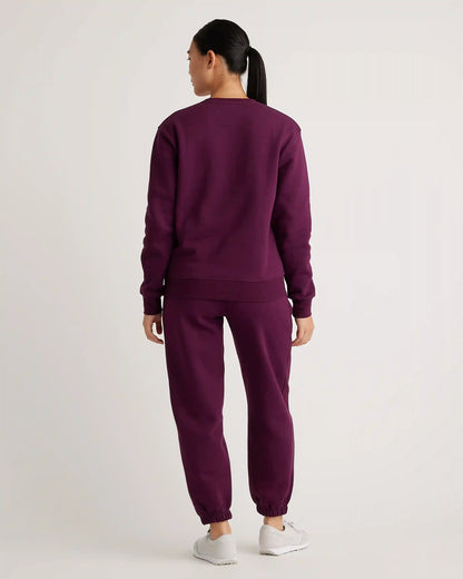Organic Heavyweight Fleece Boyfriend Crew