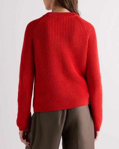 100% Organic Cotton Fisherman Crew Sweater