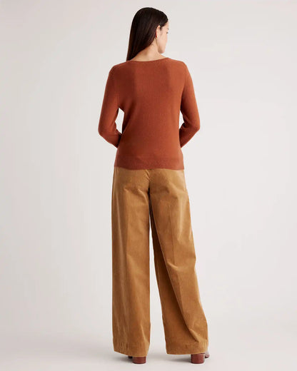 Mongolian Spring Cashmere Crewneck Sweater