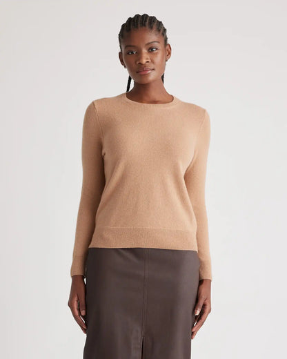 Mongolian Spring Cashmere Crewneck Sweater