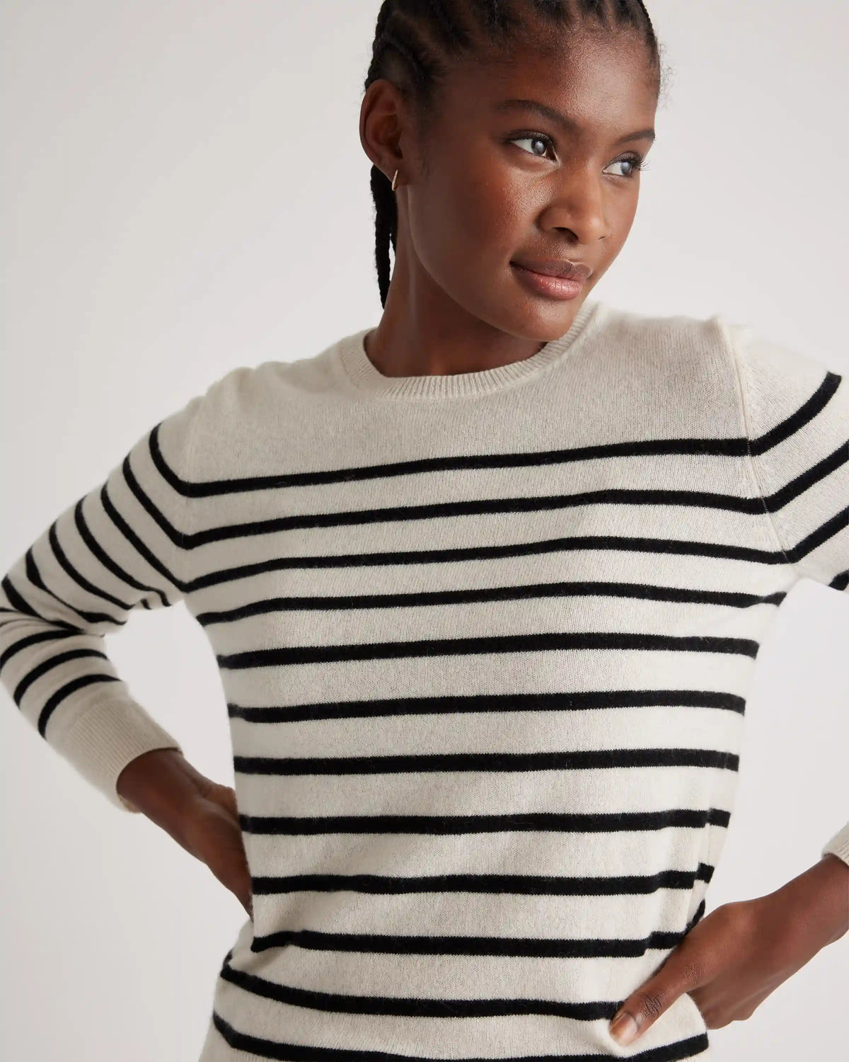 Mongolian Spring Cashmere Crewneck Sweater