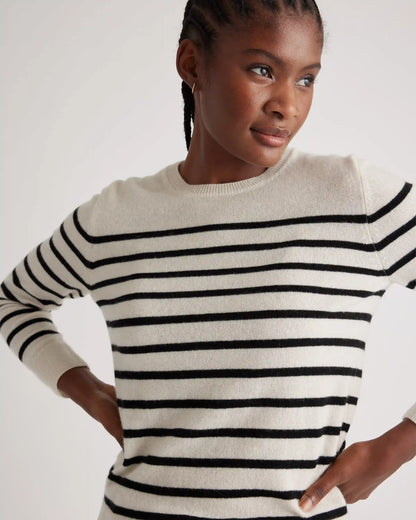 Mongolian Spring Cashmere Crewneck Sweater