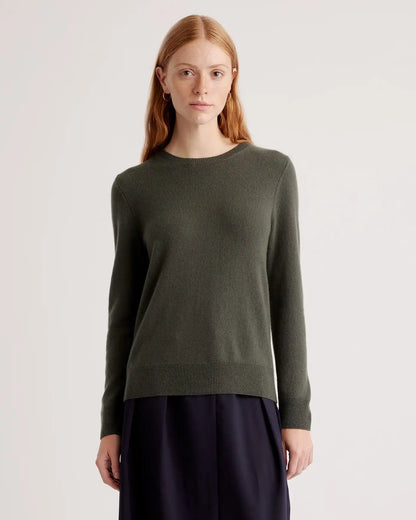 Mongolian Spring Cashmere Crewneck Sweater