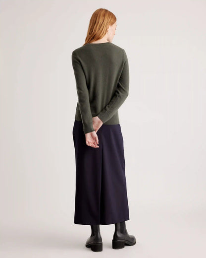 Mongolian Spring Cashmere Crewneck Sweater