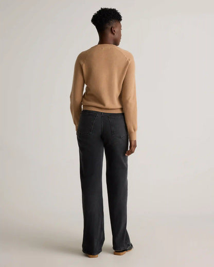 Mongolian Shrunken Cashmere Sweatshirt