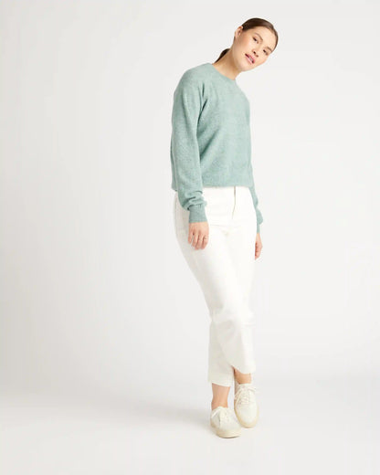 Mongolian Shrunken Cashmere Sweatshirt