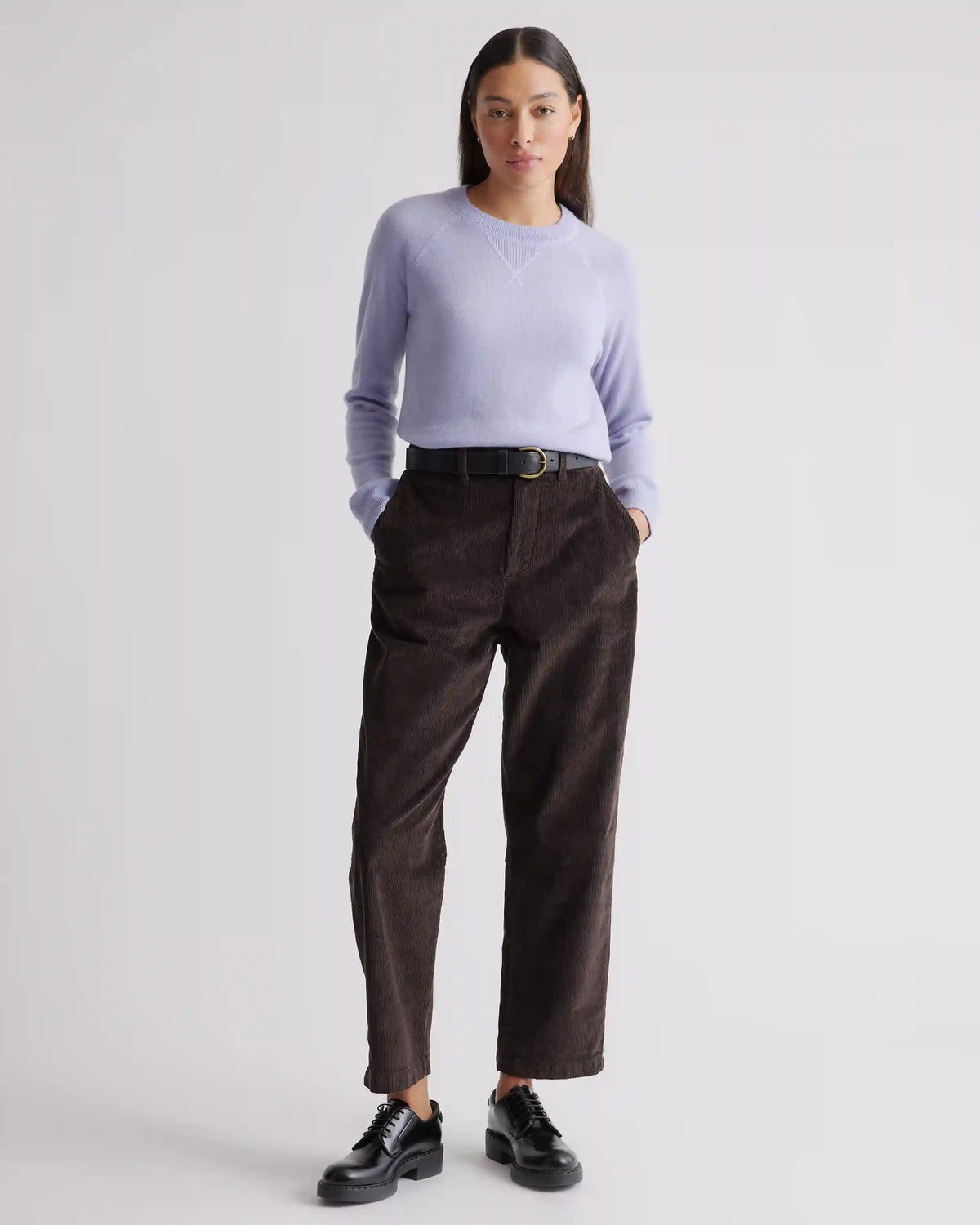 Mongolian Shrunken Cashmere Sweatshirt