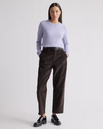 Mongolian Shrunken Cashmere Sweatshirt