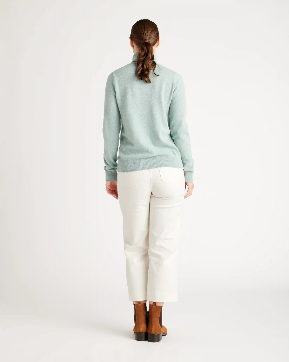 Mongolian Cashmere Turtleneck Sweater
