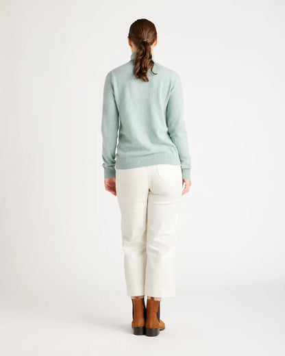Mongolian Cashmere Turtleneck Sweater