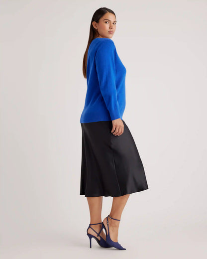 Mongolian Spring Cashmere V-Neck Sweater