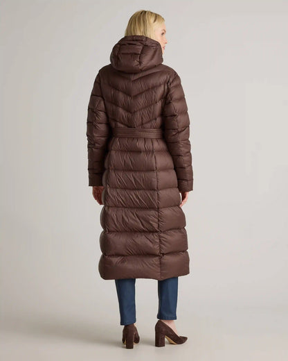 Responsible Down Belted Puffer Maxi Coat