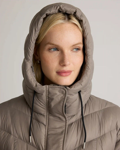 Responsible Down Belted Puffer Maxi Coat
