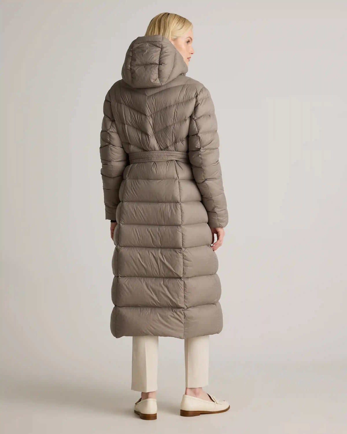 Responsible Down Belted Puffer Maxi Coat