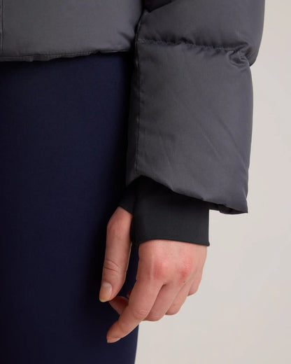 Responsible Down Cinch Waist Puffer Jacket