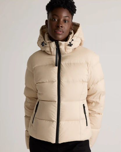 Responsible Down Cinch Waist Puffer Jacket