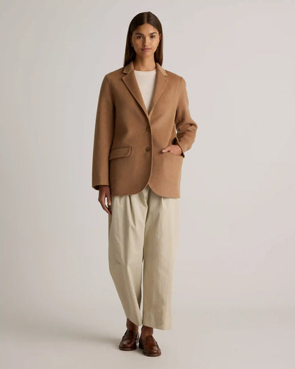 Double-Faced Merino Wool Soft Blazer