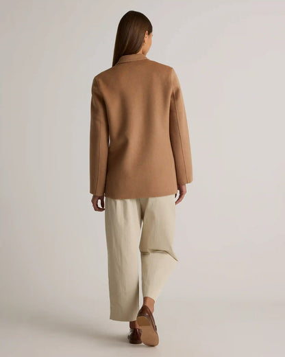 Double-Faced Merino Wool Soft Blazer