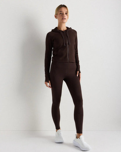Ultra-Form Hooded Crop Jacket